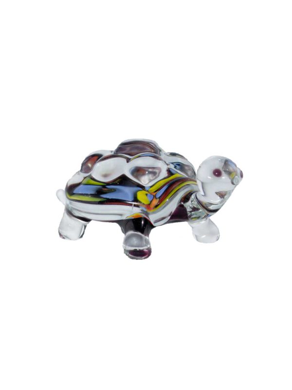 Glasfigur Schildkröte kristall