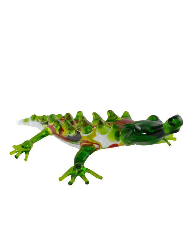 Glasfigur Krokodil