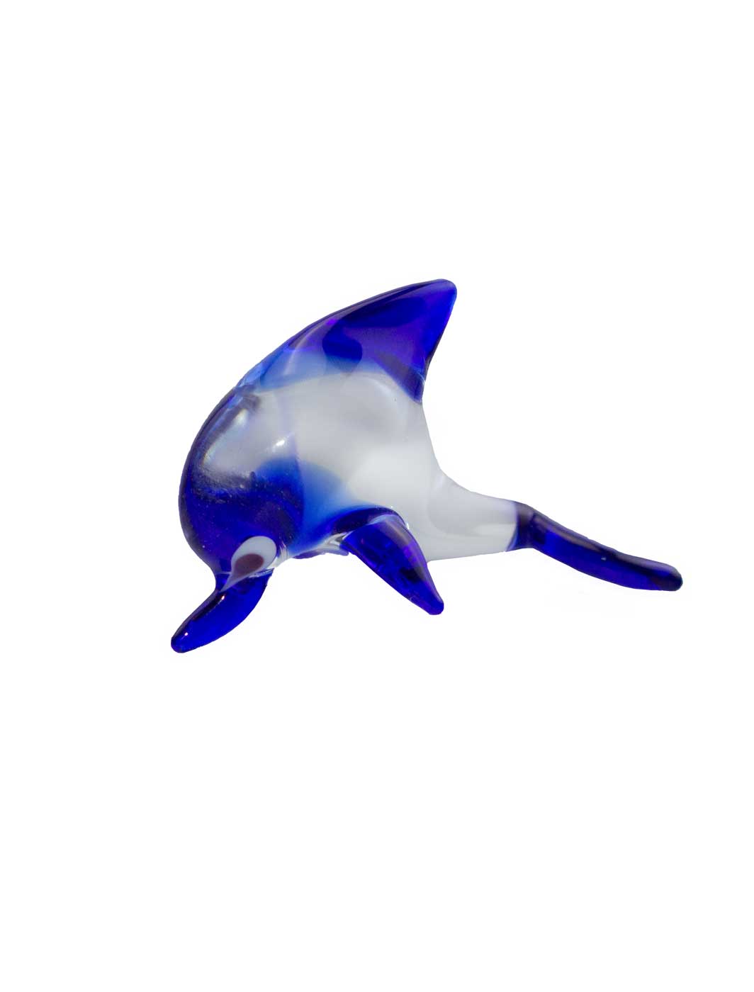 Glasfigur Delphin klein