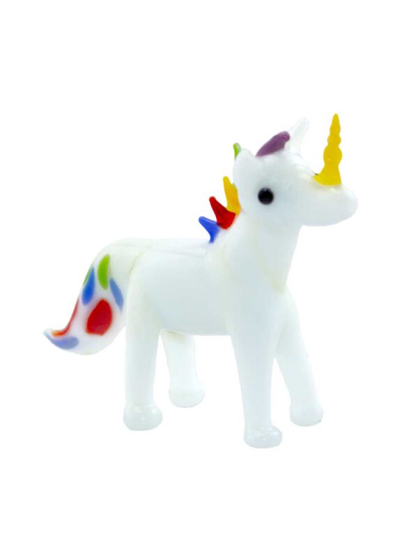 Glasfigur Einhorn klein