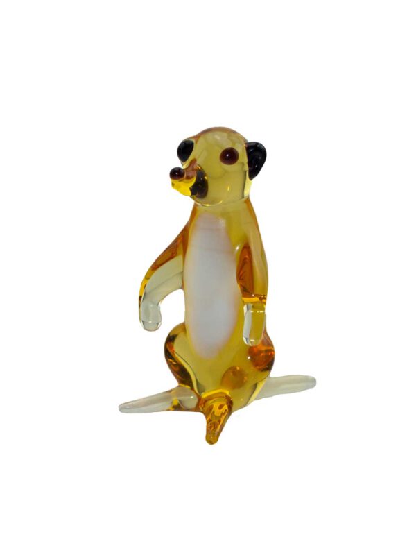 Glasfigur Erdmännchen