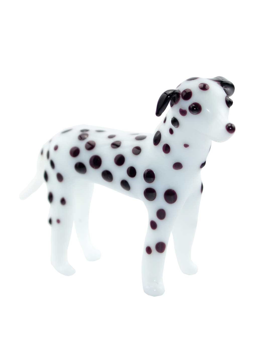 Glasfigur Hund Dalmatiner