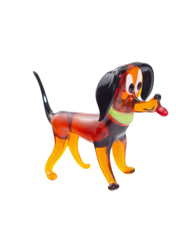 Glasfigur Hund Bello