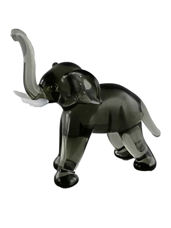Glasfigur Elefant groß