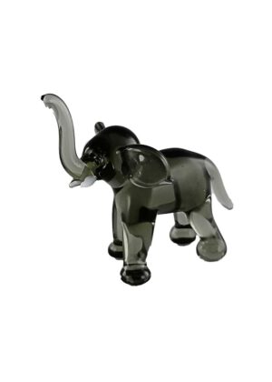 Glasfigur Elefant mittel