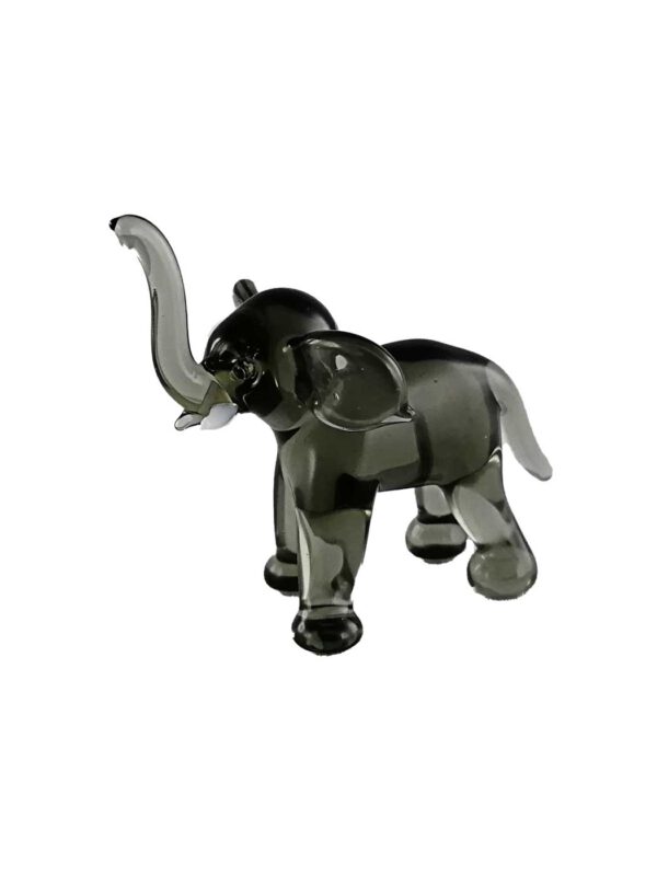 Glasfigur Elefant mittel