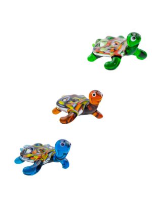 Glasfigur Schildkröte klein