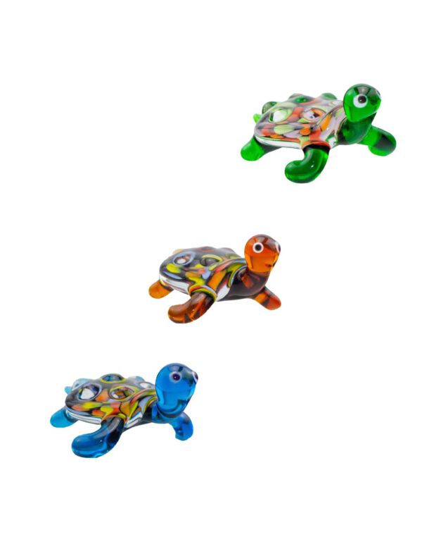 Glasfigur Schildkröte klein