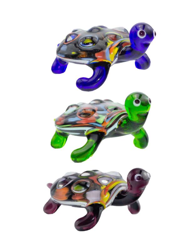 Glasfigur Schildkröte mittel