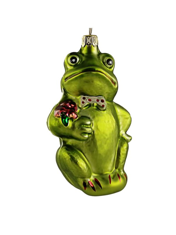 Frosch mit Fliege