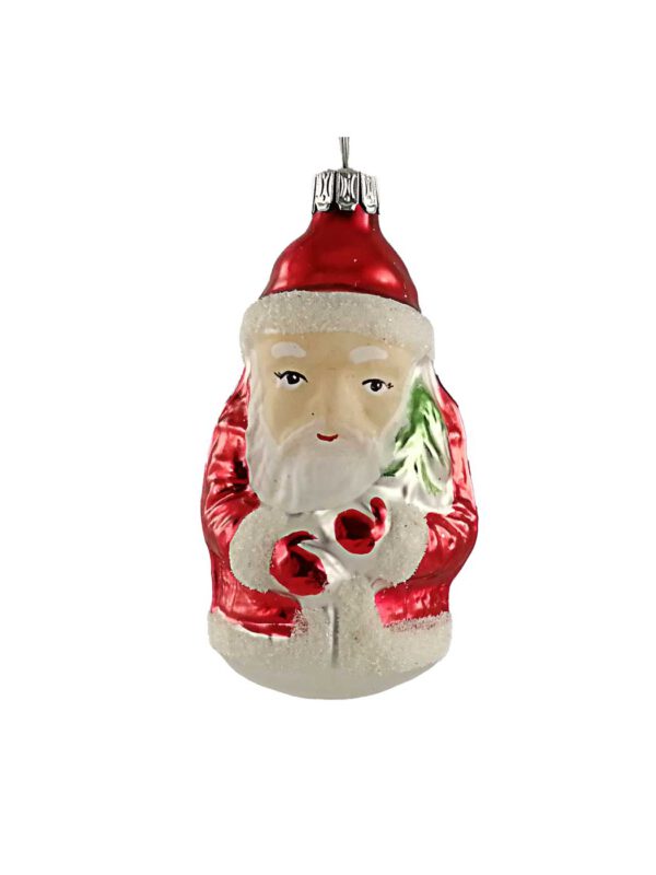 Weihnachtsmann mit Tannenbaum