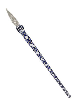 Glasschreiber blau schwarz gold