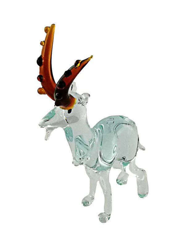 Glasfigur Steinbock