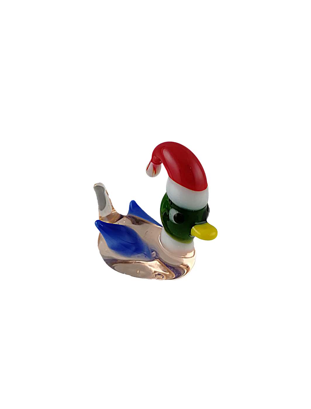 Ente mit Weihnachtsmütze