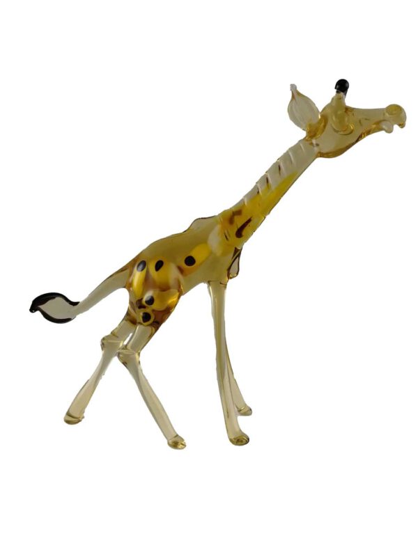 Glasfigur Giraffe groß