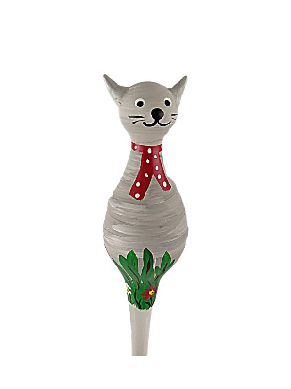 Blumenstecker Katze
