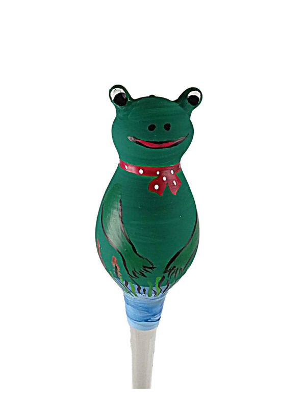 Blumenstecker Frosch