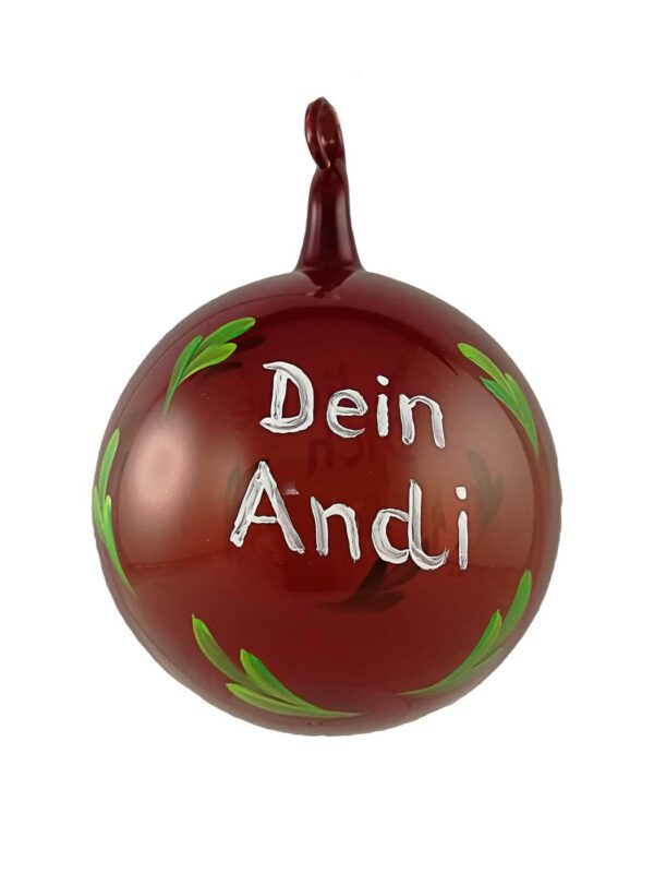 10er Kugel Liebe und Namen
