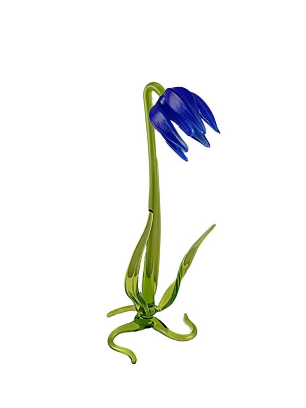 Glasblume Glockenblume stehend