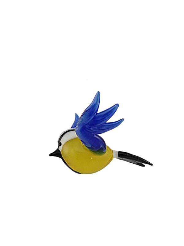 Blaumeise fliegend