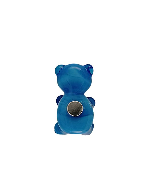 Teddybär blau mit Magnet