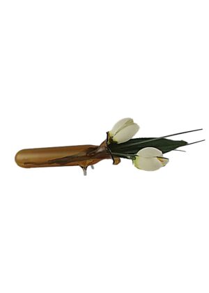 Tischvase gelb