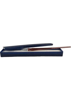 Glasschreiber rot schwarz mit Etui