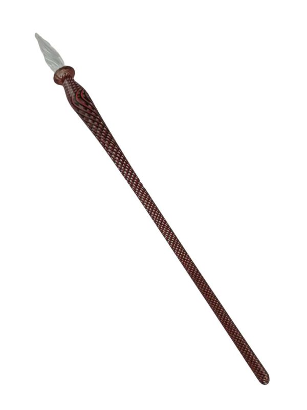 Glasschreiber rot schwarz
