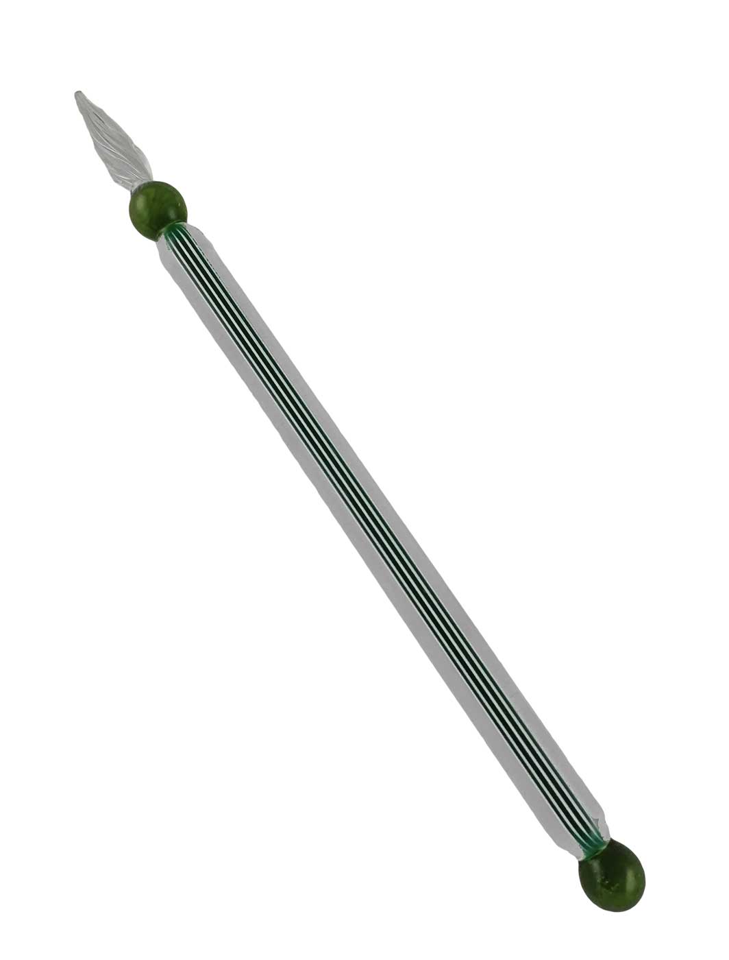 Glasschreiber grün Fadenglas