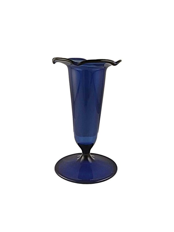 Vase blau länglich