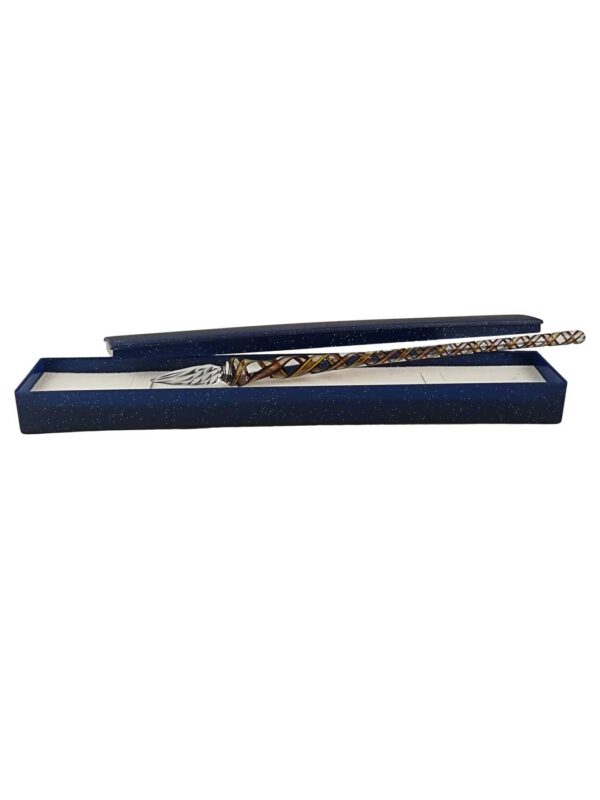 Glasschreiber gelb gold