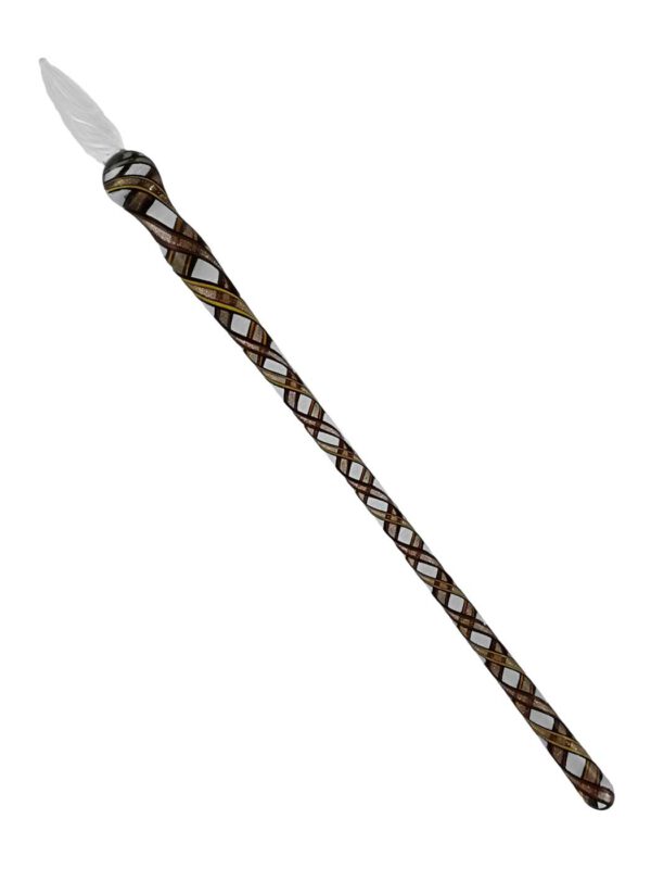 Glasschreiber gelb gold