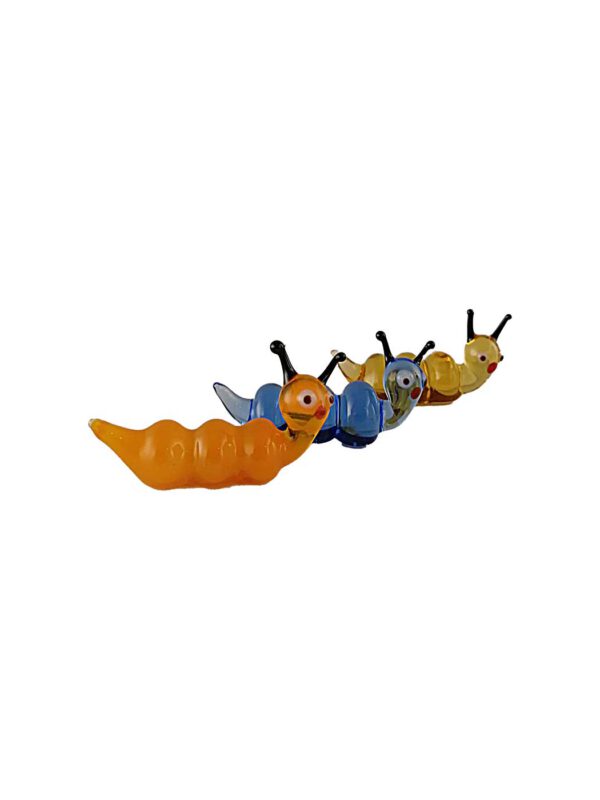Raupenset orange blau citrin