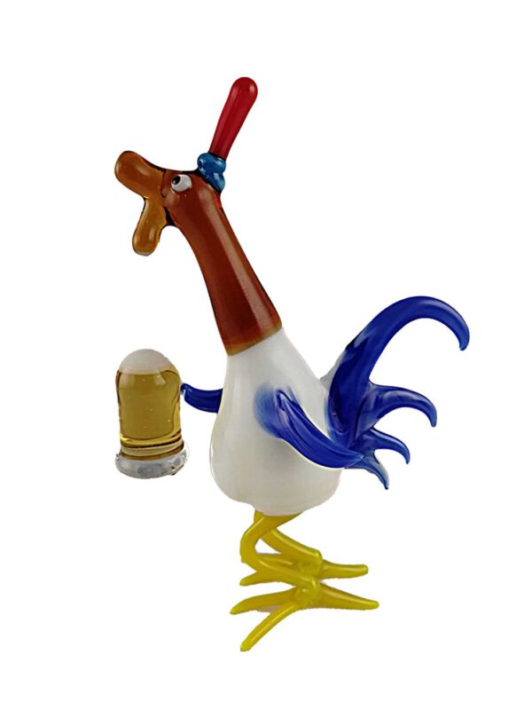 Glasfigur Bierzapfhahn – Ansicht 2
