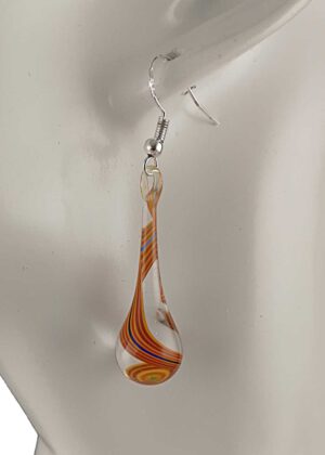 Ohrringe kristall orange