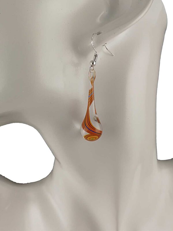 Ohrringe kristall orange