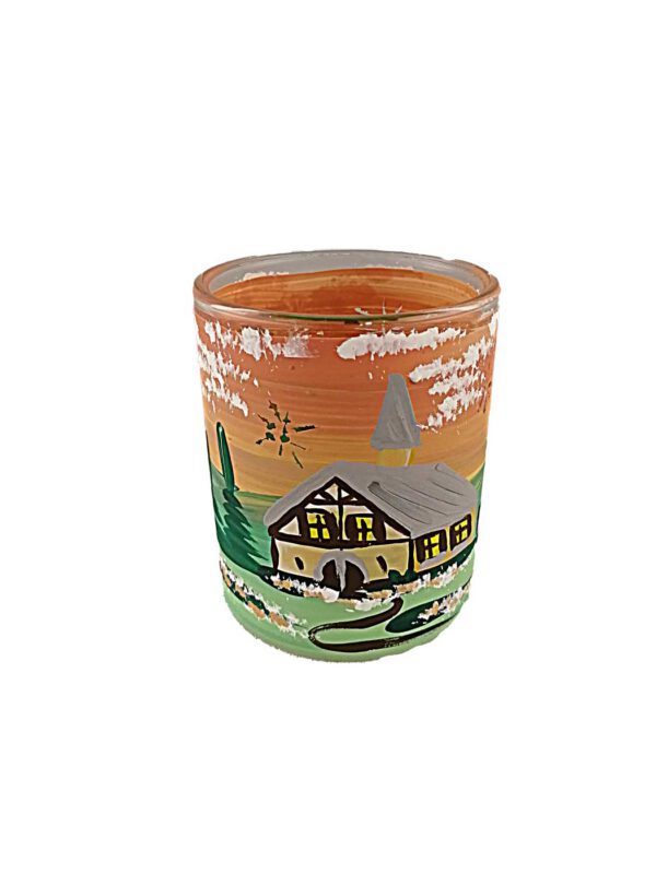 5er Teelichtbecher Sommer
