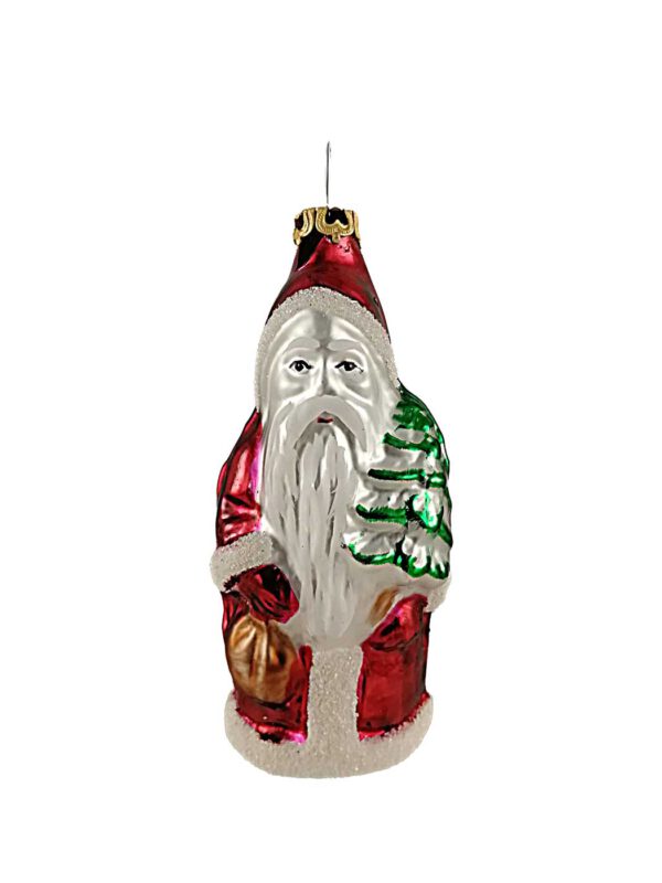 Weihnachtsmann mit Sack-Baum