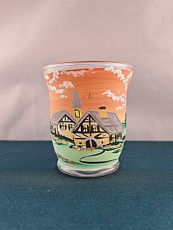 Windlichtbecher klein terracotta