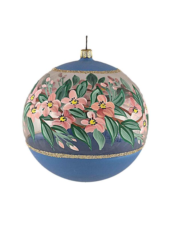 12cm Kugel blau