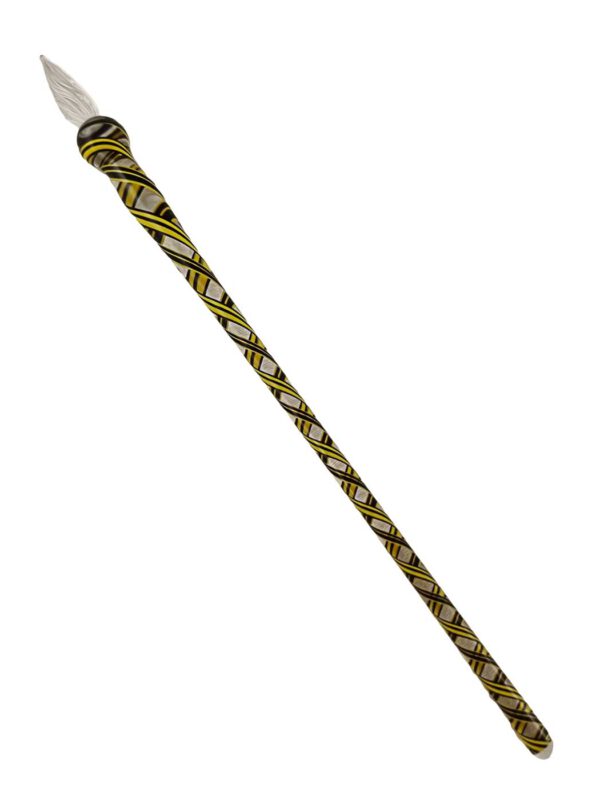Glasschreiber gelb schwarz