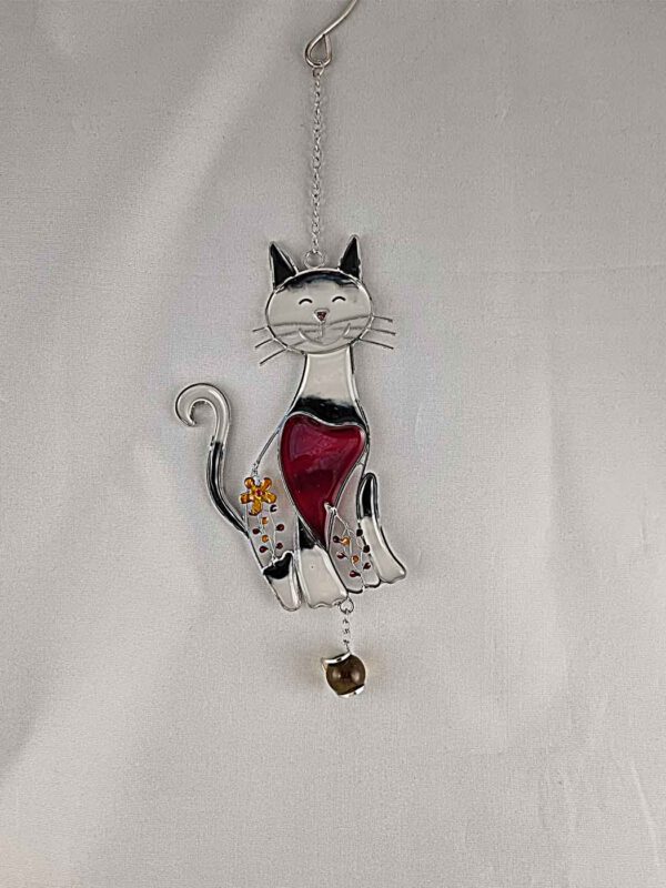 Fensterbild Katze klein