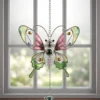 14-071-fensterbild-schmetterling-gruen Fensterbild Schmetterling grün im Fenster