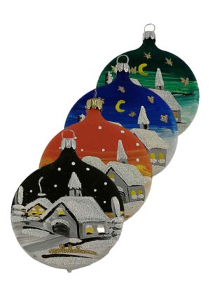 Glastaler in verschiedenen Farben