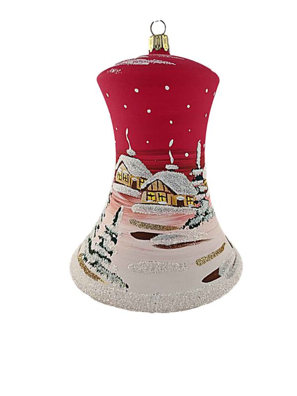 12cm Glocke rot