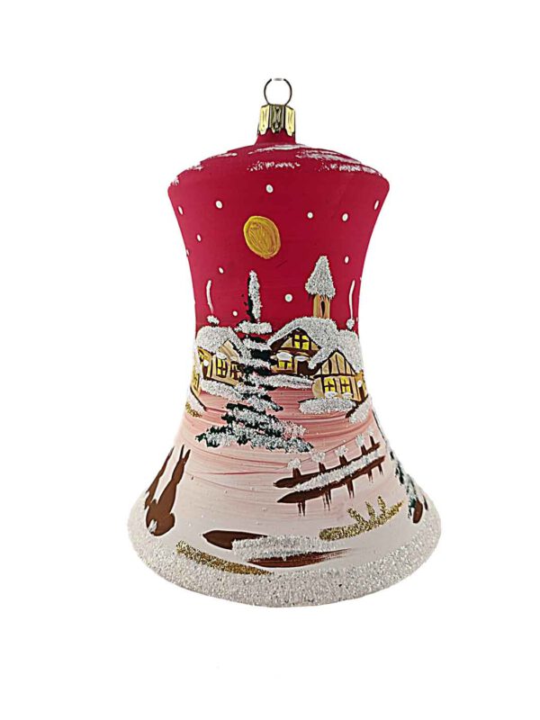 12cm Glocke rot