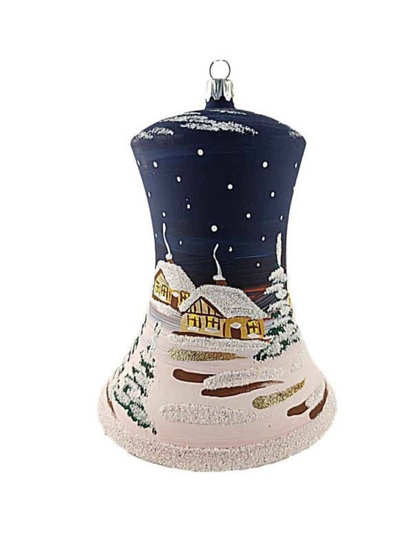 12cm Glocke blau