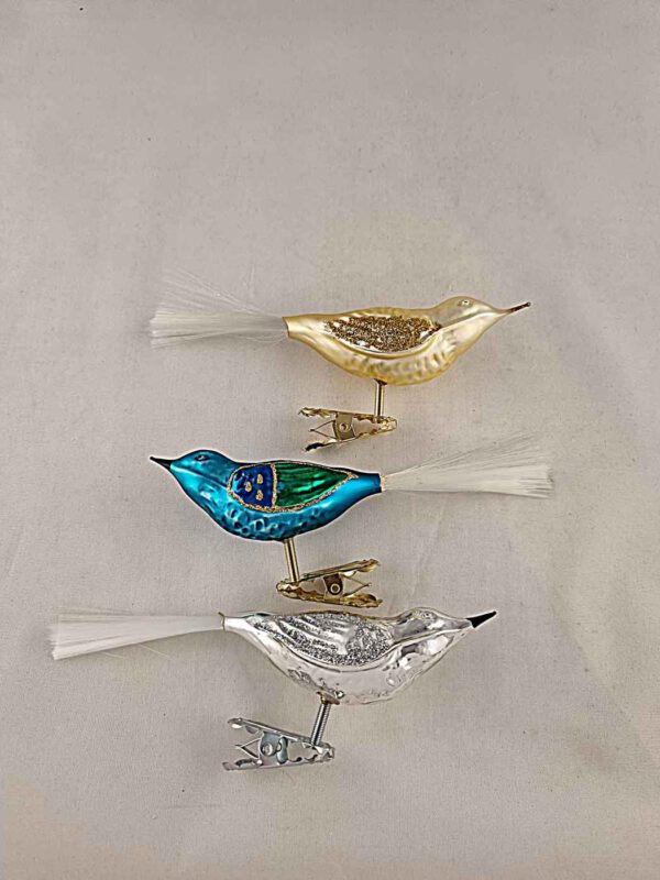Vögel 3er Set Glasfaserschwanz – Farbvariante 3 Ansicht 2