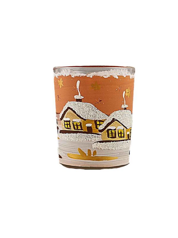 Windlichtbecher mini terracotta – Ansicht 2