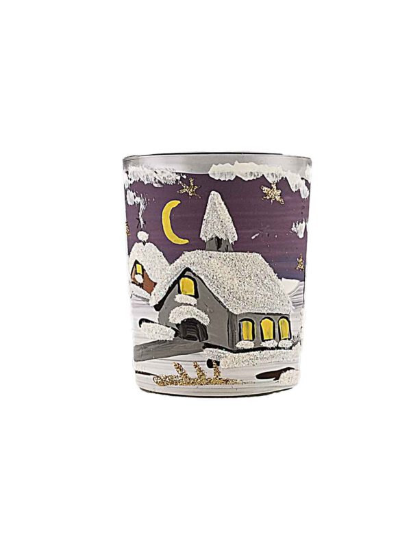 Windlichtbecher mini lila – Ansicht 2